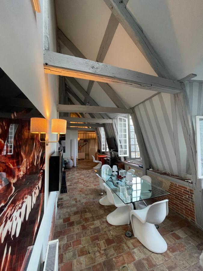 Le Loft Du Homard Bleu : Entre Ciel Et Mer Honfleur Extérieur photo